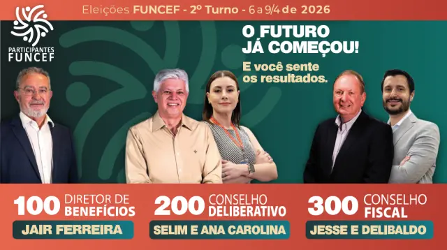 Leia mais sobre o artigo Contraf-CUT reafirma apoio aos candidatos do grupo Participantes Funcef no segundo turno das eleições